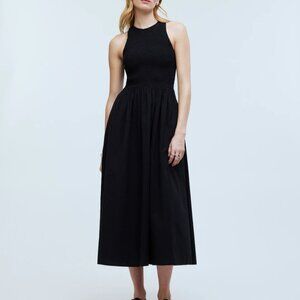 Madewell Black Midi Dress